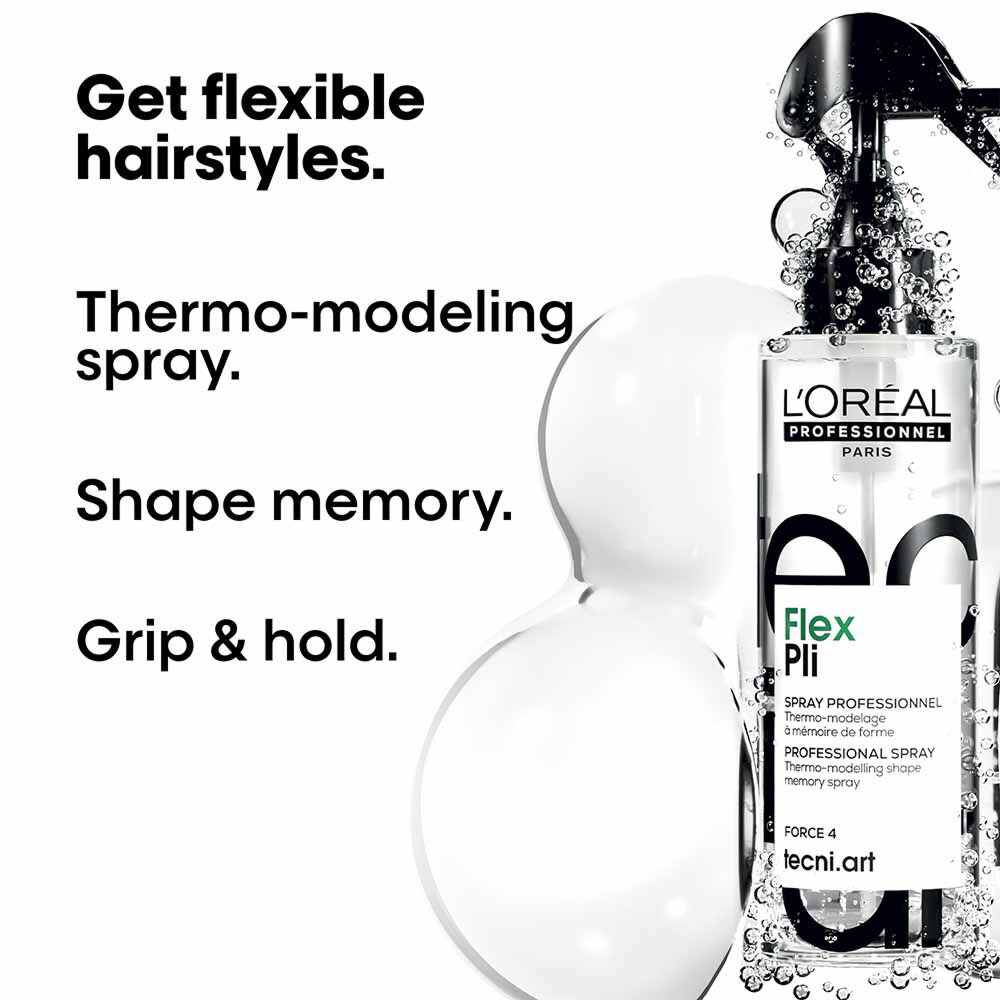LOreal Professionnel Tecni.Art Flex Pli Shaper Thermo-modelling Spray, 190ml
