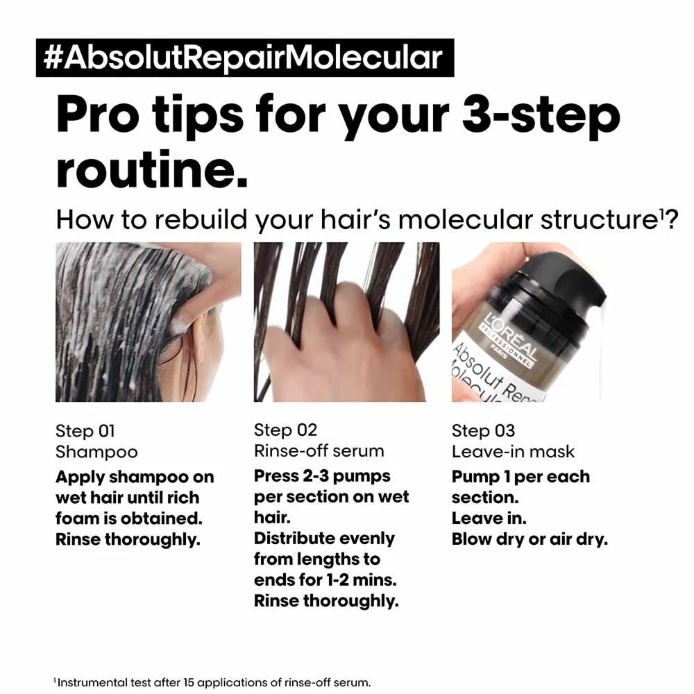 L'Oréal Professionnel Serie Expert Absolut Repair Molecular Leave-In Cream 100ml