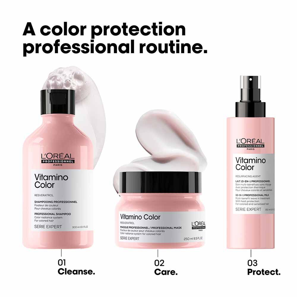 L'Oréal Professionnel Serie Expert Vitamino Color 10-In-1 Professional Leave-In Treatment Milk 190ml
