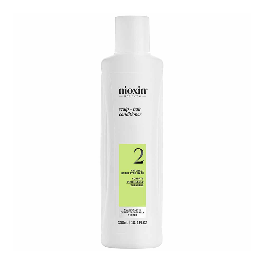Nioxin System 2 Scalp + Hair Thickening Conditioner for Natural Hair with Progressed Thinning 300ml / 1L