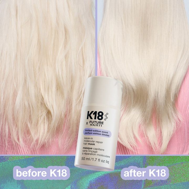 18 x Future Society Leave-in Molecular Repair Hair Mask 50ml