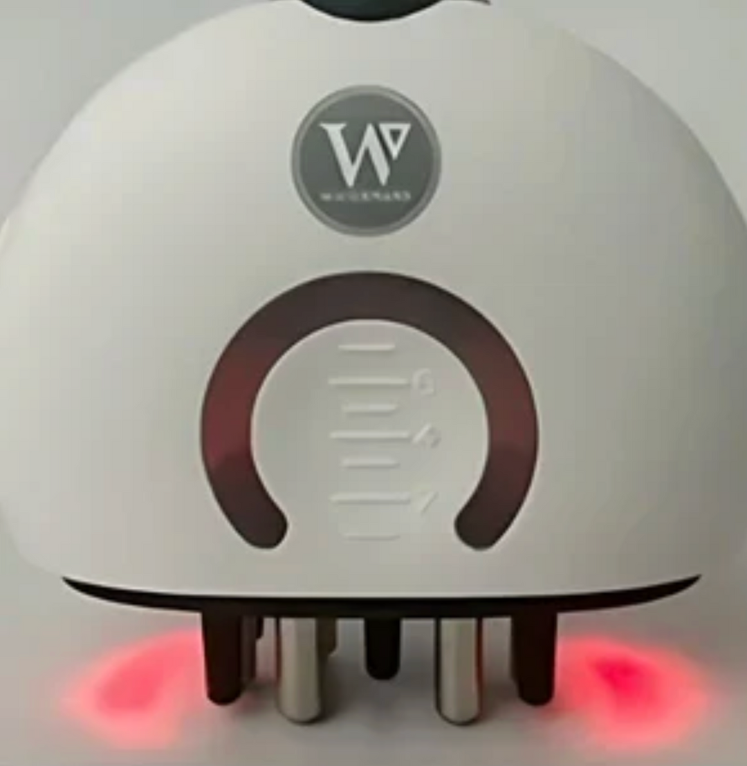 Watermans Red Light Mini Scalp Massager for Serum or Oil