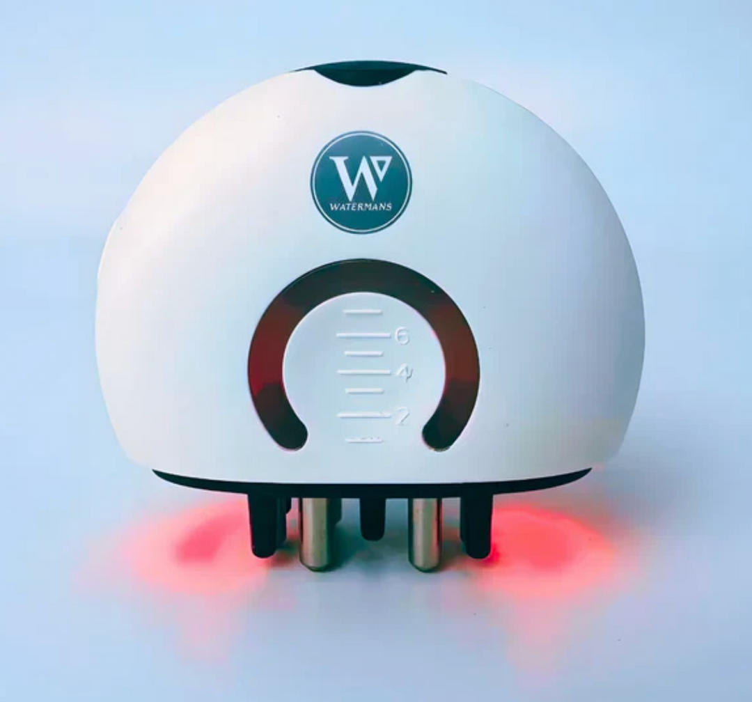 Watermans Red Light Mini Scalp Massager for Serum or Oil