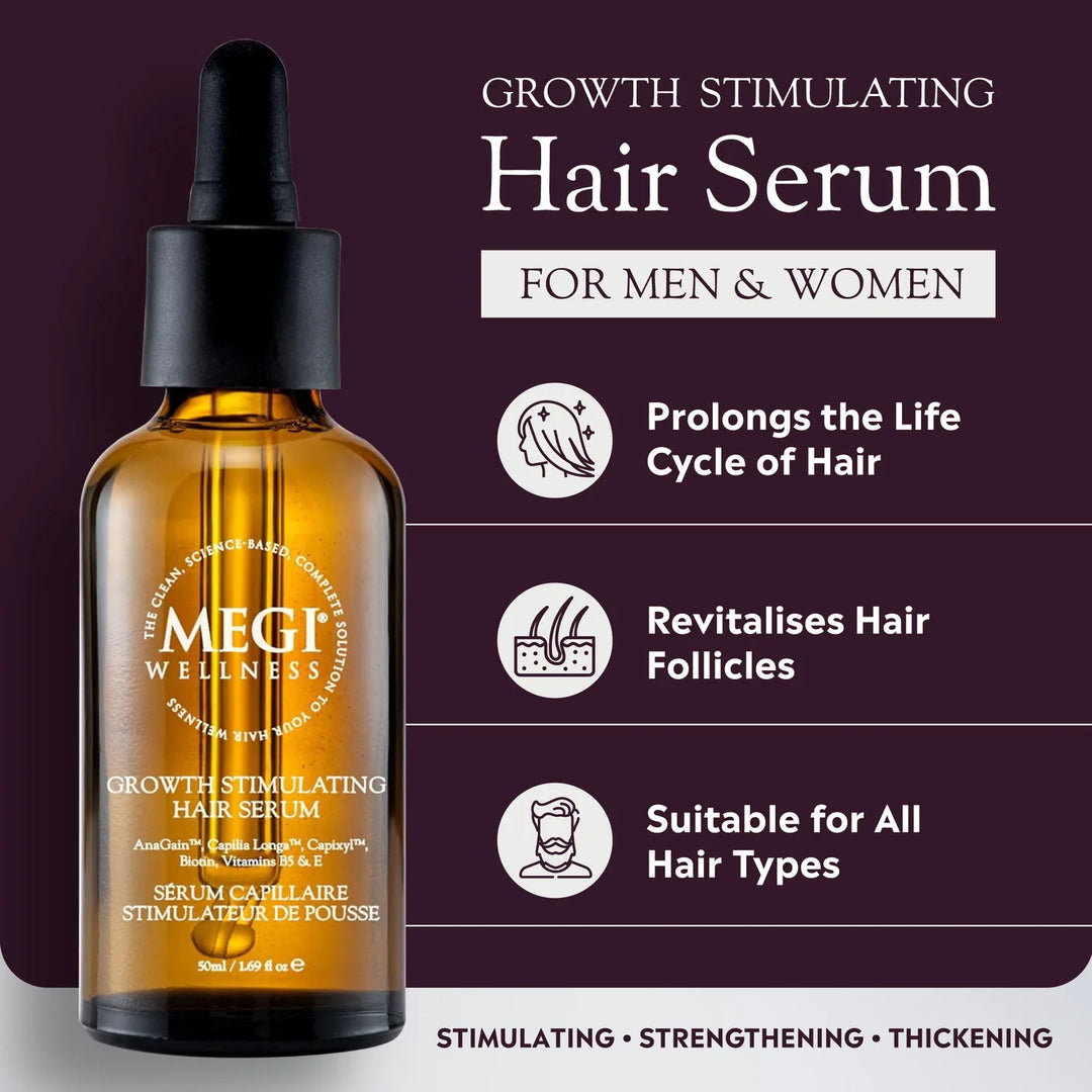 Megi Wellness Growth Stimulating Hair Serum