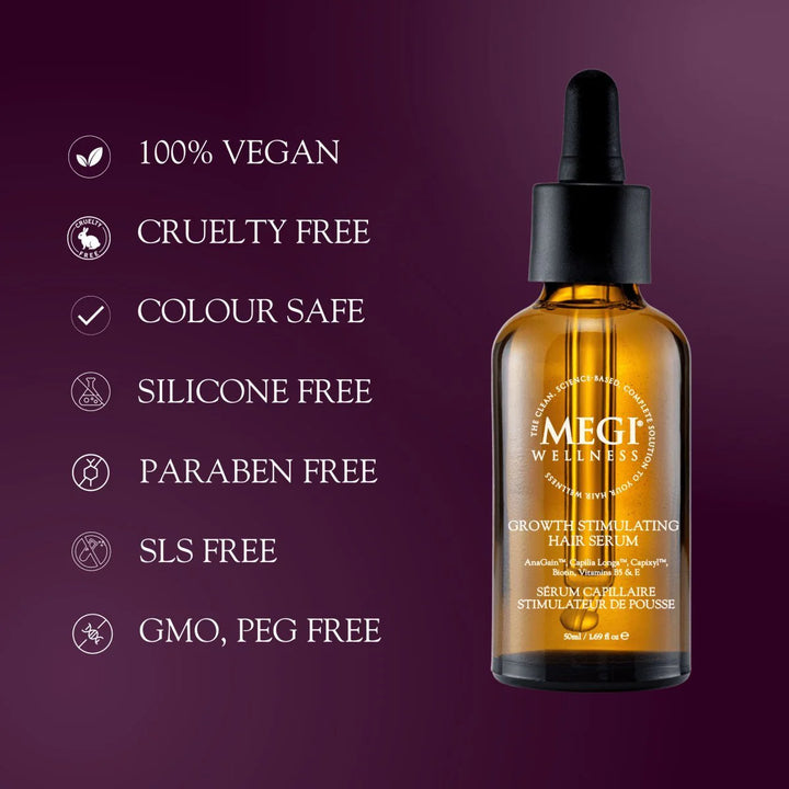 Megi Wellness Growth Stimulating Hair Serum