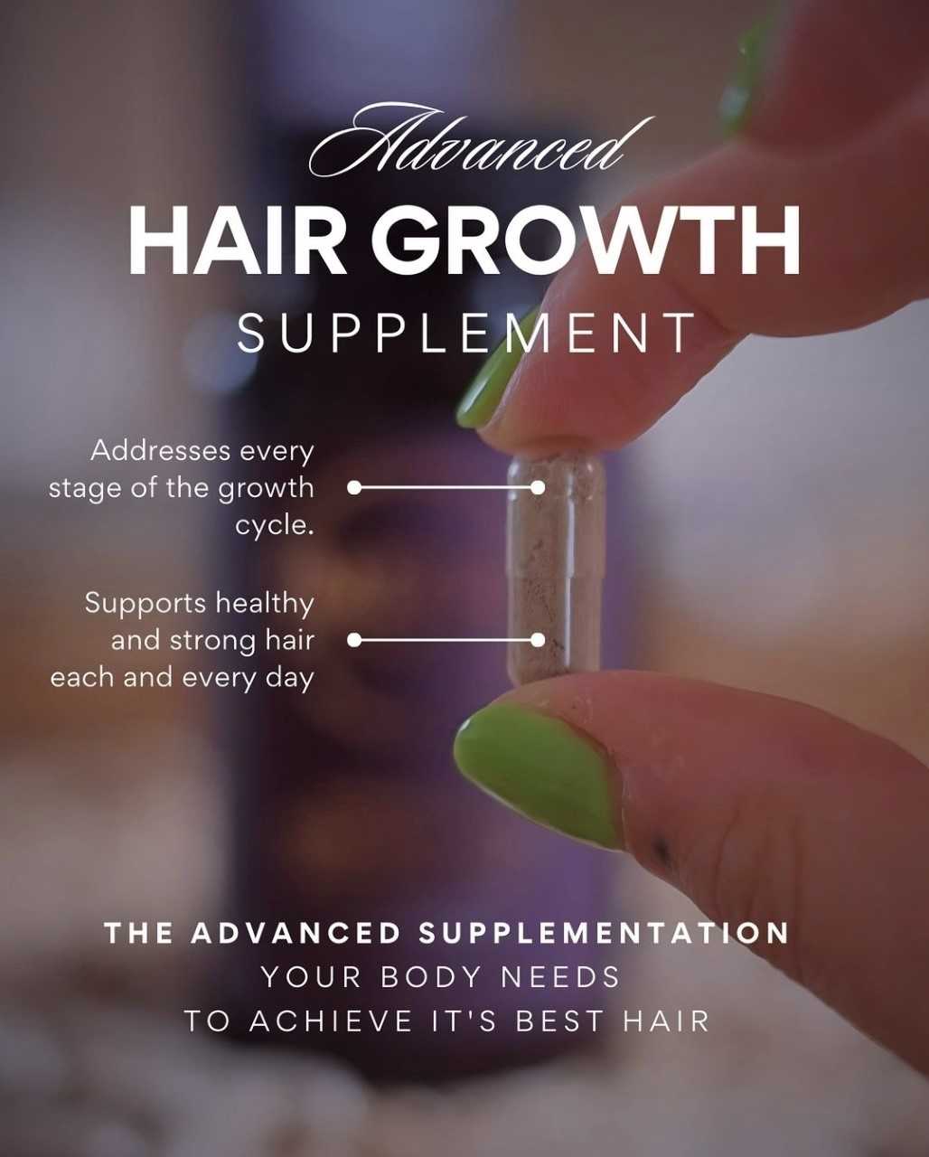 Megi Wellness Advanced Hair Growth Supplement