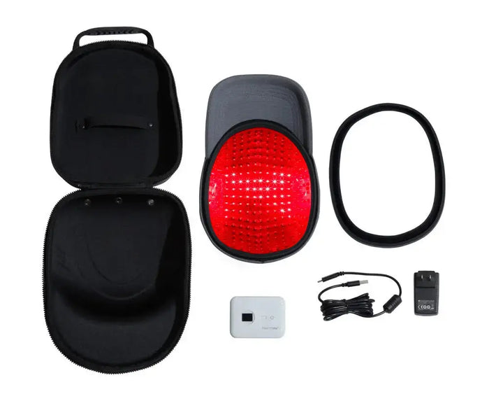 Hairmax PowerFlex Cap 272 with charging cable