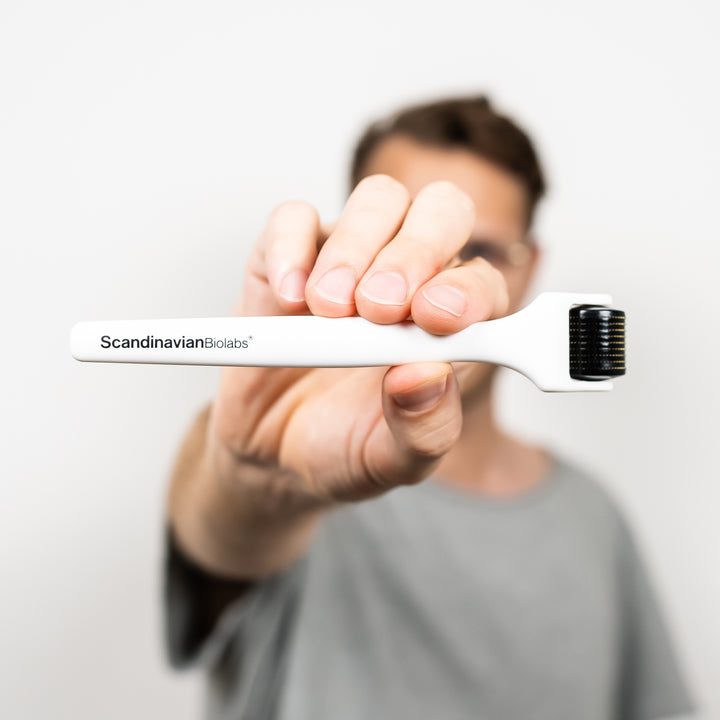 Scandinavian Biolabs scalp roller for hair growth – Regrow